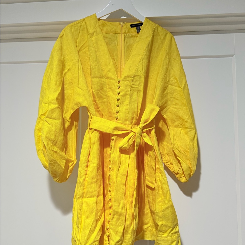 Banana Republic Sunny Yellow Dress